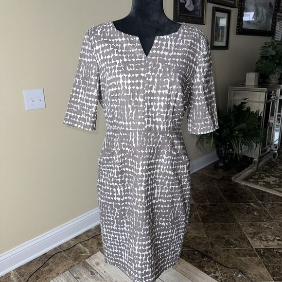 NWOT, LK BENNETT Fitted Dress 14 - Picture 1 of 10